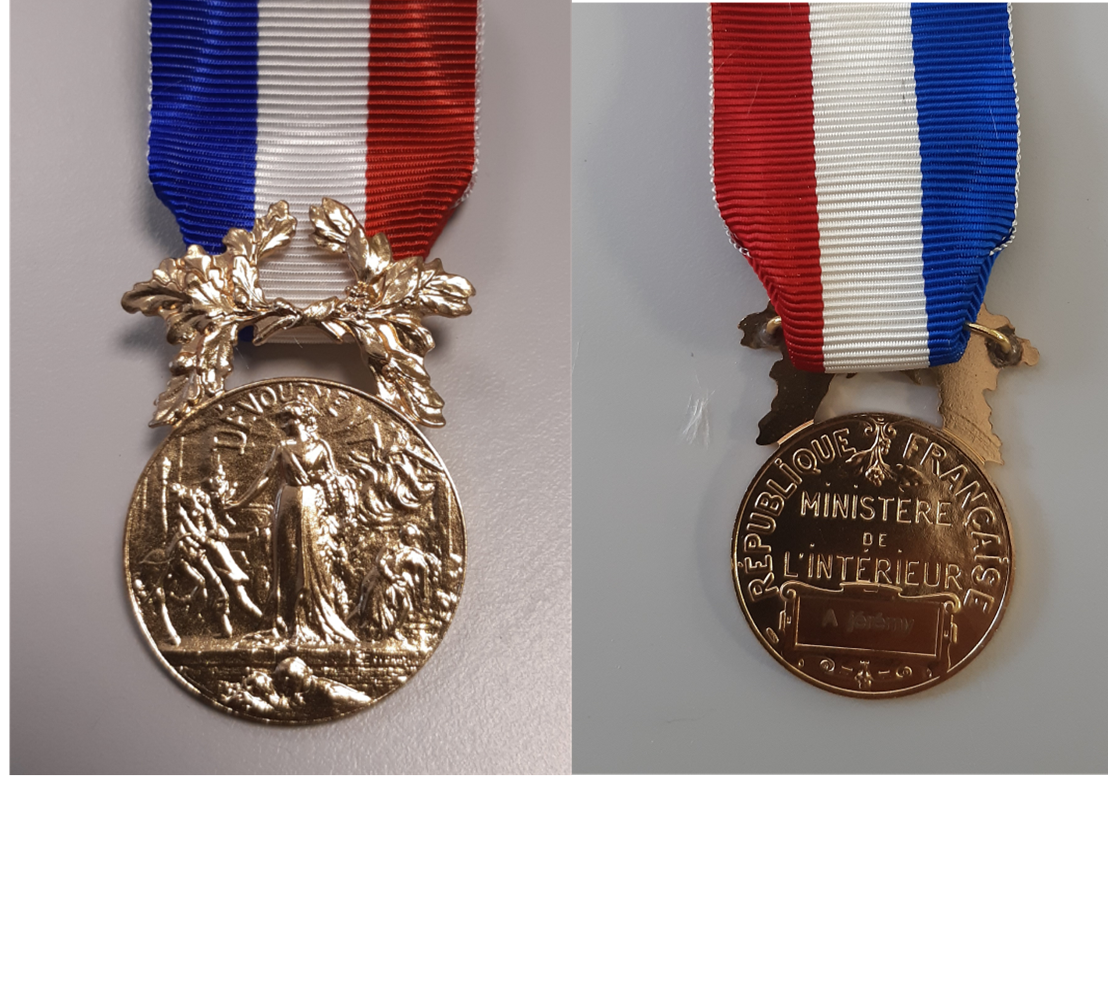 Remise De La Médaille Pour Acte De Courage Et De Dévouement. Une Première Chez AQMC….